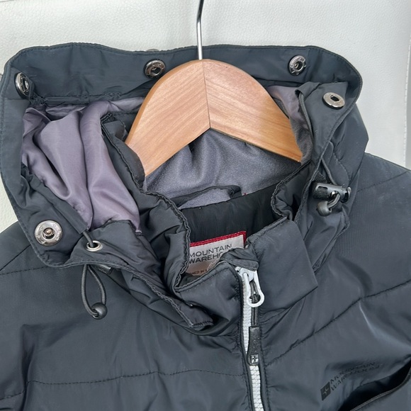 Mountain Warehouse Extreme Rocco Arctic Air Padded Extreme Jacket Black Size 8 - Picture 8 of 17